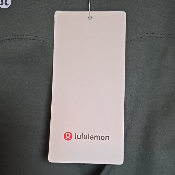 Lululemon Athletica Rainforest Green Glow Up HR Leggings. Sz 4 - Picture 4 of 11